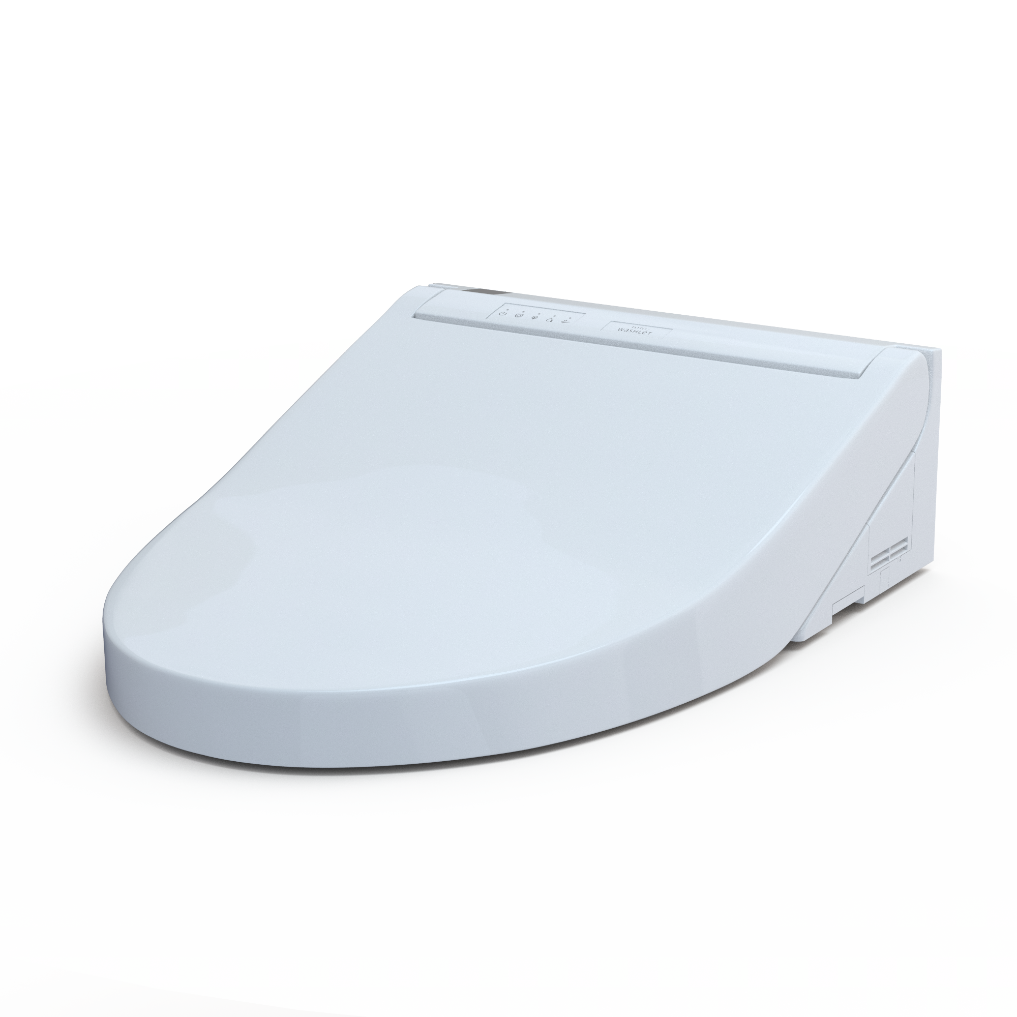 TOTO WASHLET C5 Electronic Bidet Toilet Seat with PREMIST and EWATER+ Wand Cleaning, Elongated, Cotton White, Plastic, SW3084#01