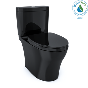 Alternate Image for TOTO Aquia IV WASHLET+ Two-Piece Elongated Dual Flush 1.28 and 0.9 GPF Toilet, Ebony, Vitreous China, MS446124CEMN#51