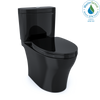 TOTO Aquia IV WASHLET+ Two-Piece Elongated Dual Flush 1.28 and 0.9 GPF Toilet, Ebony, Vitreous China, MS446124CEMN#51