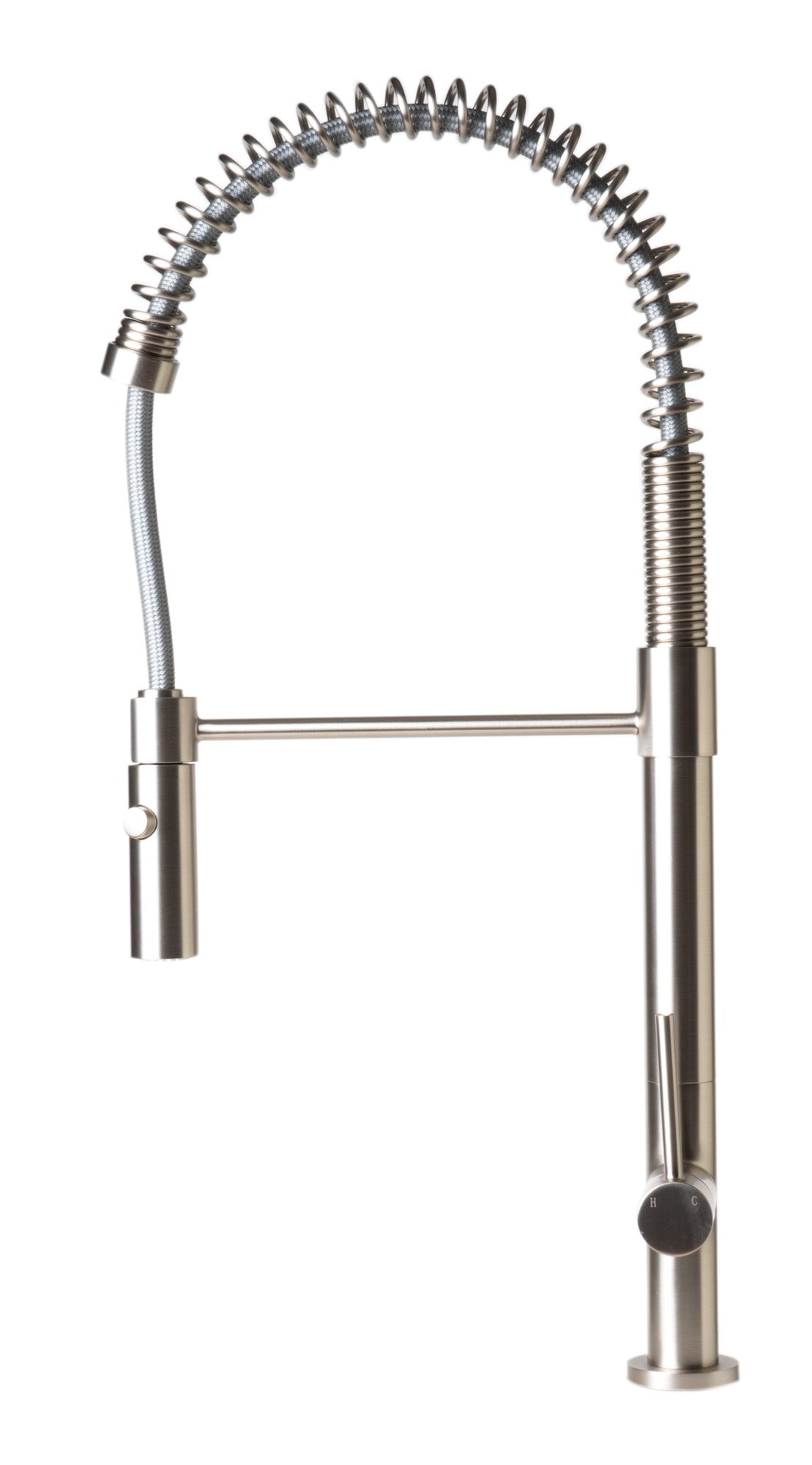 ALFI brand 1.8 GPM Lever Gooseneck Spout Touch Kitchen Faucet, Modern, Gray, Brushed Nickel, ABKF3732-BN