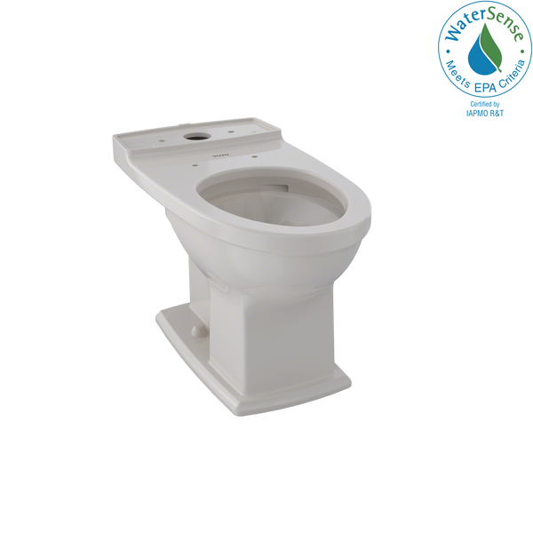 TOTO Connelly Universal Height Elongated Toilet Bowl with CEFIONTECT, Sedona Beige, Vitreous China, CT494CEFG#12