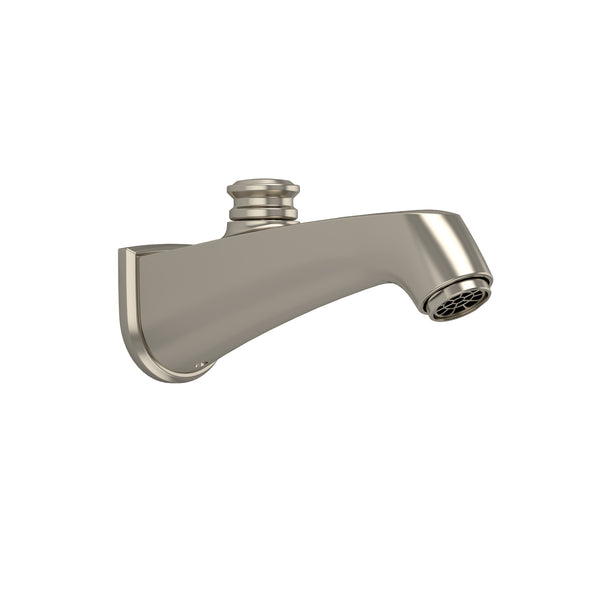 TOTO Keane Wall Tub Spout with Diverter, Brushed Nickel, Brass, TS211EV#BN