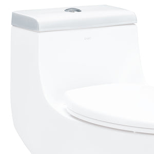 Alternate Image for EAGO R-358LID Replacement Ceramic Toilet Lid for TB358, Porcelain, White