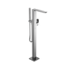 TOTO GR Single-Handle Freestanding Tub Filler Faucet with Handshower, Polished Chrome, Brass, TBG02306U#CP