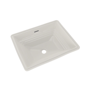 Alternate Image for TOTO Promenade Rectangular Undermount Bathroom Sink, Colonial White, Vitreous China, LT533#11