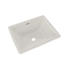 TOTO Promenade Rectangular Undermount Bathroom Sink, Colonial White, Vitreous China, LT533#11