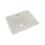 TOTO Promenade Rectangular Undermount Bathroom Sink, Colonial White, Vitreous China, LT533#11