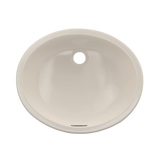 TOTO Rendezvous Oval Undermount Bathroom Sink with CEFIONTECT, Sedona Beige, Vitreous China, LT579G#12