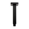 ALFI brand ABSA6S-BM Black Matte 6" Square Ceiling Shower Arm, Brass