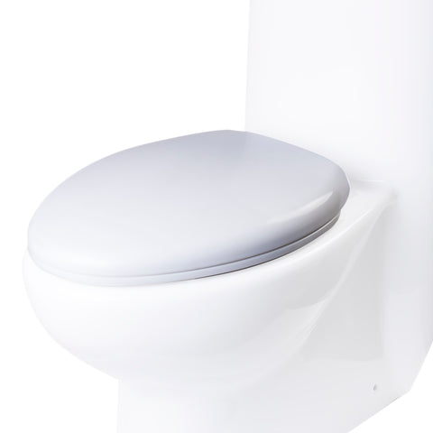 EAGO Plastic, White, R-309SEAT Replacement Soft Closing Toilet Seat for TB309