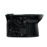 TOTO Drake Elongated Universal Height Universal Height TORNADO FLUSH Toilet Bowl, Ebony, Vitreous China, C776CEF#51