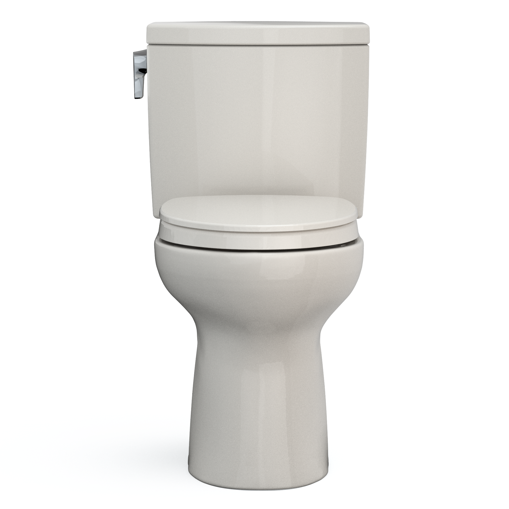TOTO Drake II 1G Two-Piece Elongated 1.0 GPF Universal Height Toilet with CEFIONTECT and SS124 SoftClose Seat, WASHLET+ Ready, Sedona Beige, Vitreous China|Plastic, MS454124CUFG#12
