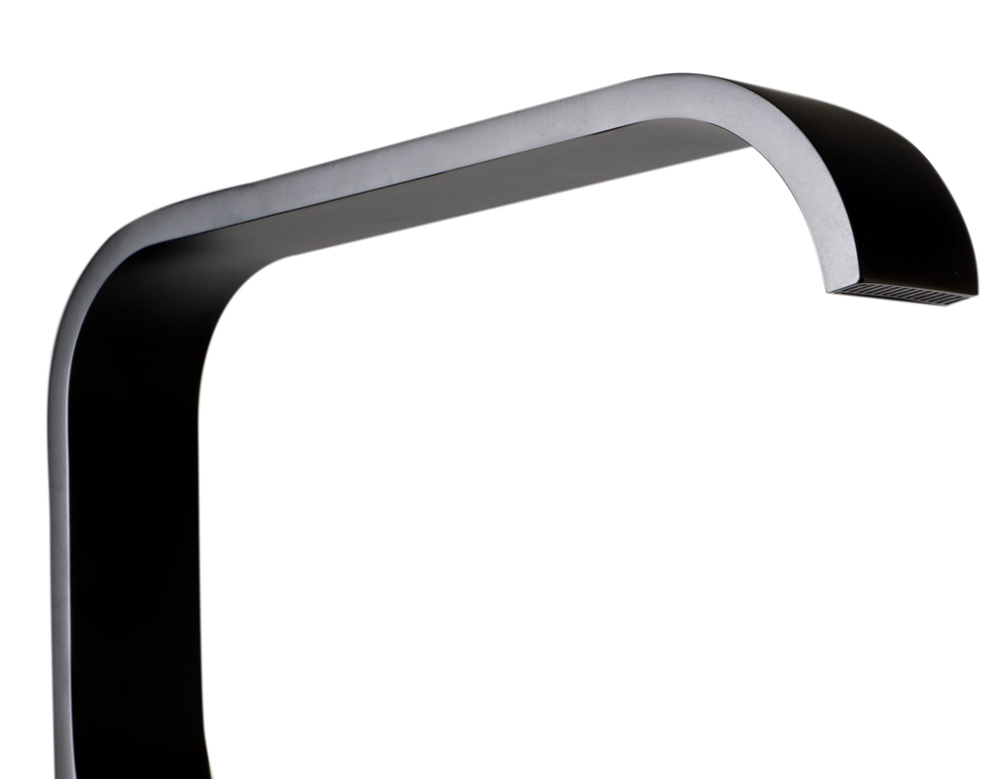 ALFI brand Brass, AB2180-BM Black Matte Single Lever Floor Mounted Tub Filler Mixer w Hand Held Shower Head
