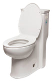 EAGO Plastic, White, R-377SEAT Replacement Soft Closing Toilet Seat for TB377