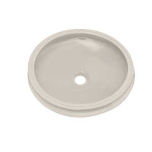 Alternate Image for TOTO Curva Round Undermount Bathroom Sink, Sedona Beige, Vitreous China, LT183#12