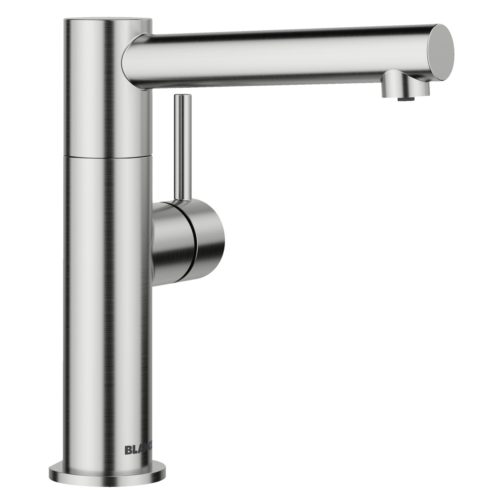 Blanco Alta II Low Arc Beverage Faucet, RO Compatible, PVD Steel, 1.5 GPM, Brass, 527564