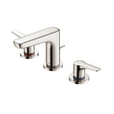 TOTO GS 1.2 GPM Two Handle Widespread Bathroom Sink Faucet, Polished Nickel, Brass, TLG03201U#PN