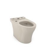 TOTO Aquia IV Elongated Universal Height Skirted Toilet Bowl with CEFIONTECT, WASHLET+ Ready, Bone, Vitreous China, CT446CEFGNT40#03