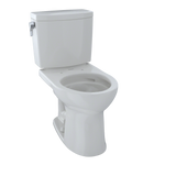 TOTO Drake II 1G Two-Piece Round 1.0 GPF Universal Height Toilet with CEFIONTECT, Colonial White, Vitreous China, CST453CUFG#11