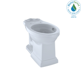 TOTO Promenade II Universal Height Toilet Bowl with CEFIONTECT, Cotton White, Vitreous China, C404CUFG#01