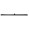 ALFI brand ABLD59C-BM 59" Black Matte Stainless Steel Linear Shower Drain with Groove Holes