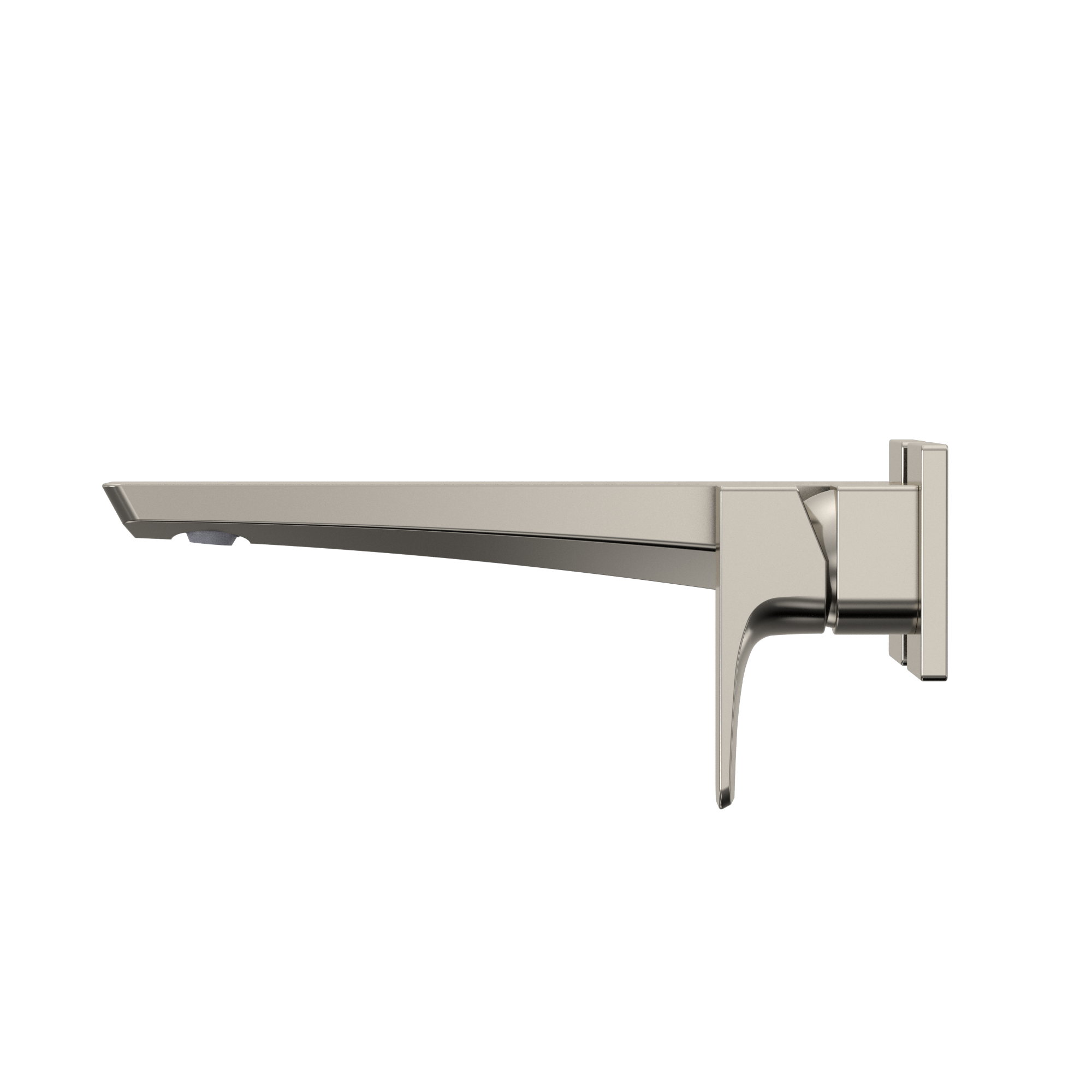 TOTO GE 1.2 GPM Wall-Mount Single-Handle Long Bathroom Faucet with COMFORT GLIDE Technology, Polished Nickel, Brass, TLG07308U#PN