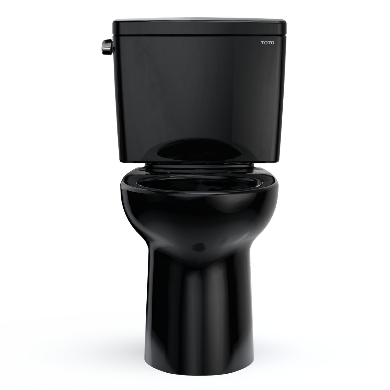 TOTO Drake Two-Piece Elongated 1.6 GPF Universal Height TORNADO FLUSH