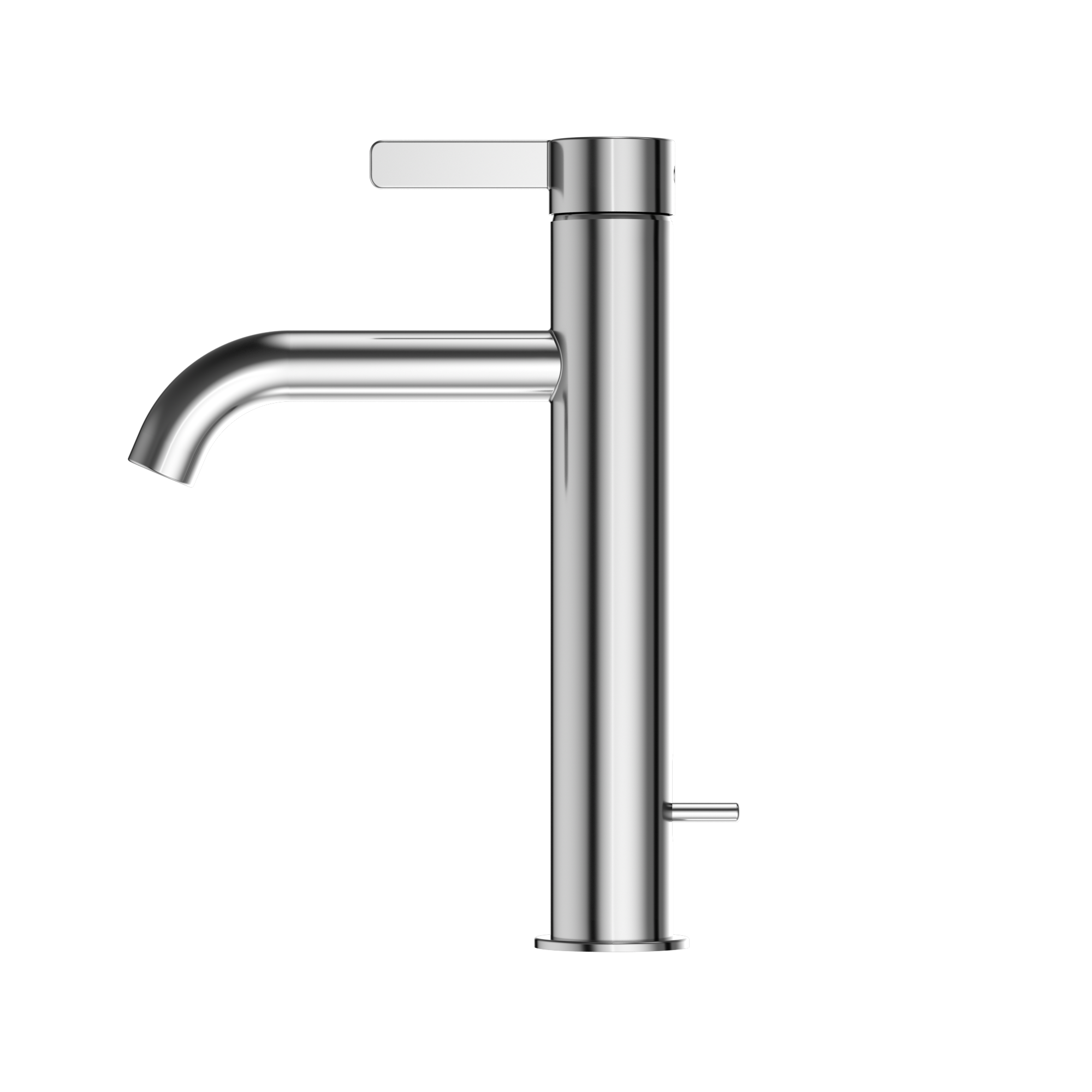 TOTO GF 1.2 GPM Single Handle Semi-Vessel Bathroom Sink Faucet with COMFORT GLIDE Technology, Polished Chrome, Stainless Steel, TLG11303U#CP