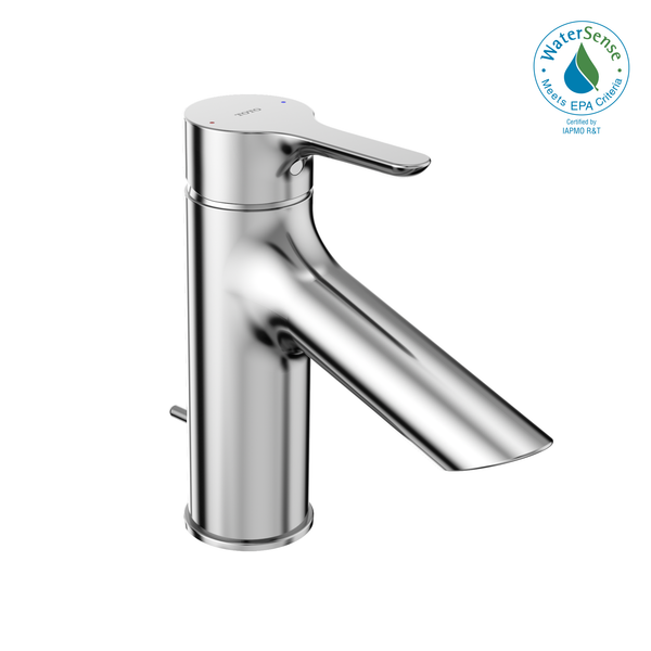 TOTO Brass, TLS01301U#CP LB Series 1.2 GPM Single Handle Bathroom Sink Faucet with Drain Assembly, Polished Chrome