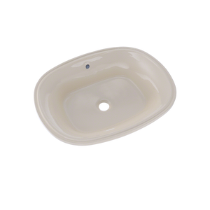Alternate Image for TOTO Maris 20-5/16" x 15-9/16" Oval Undermount Bathroom Sink with CEFIONTECT, Sedona Beige, Vitreous China, LT481G#12
