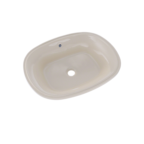 TOTO Maris 20-5/16" x 15-9/16" Oval Undermount Bathroom Sink with CEFIONTECT, Sedona Beige, Vitreous China, LT481G#12