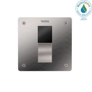 Alternate Image for TOTO ECOPOWER Touchless 1.0 GPF High-Efficiency Concealed Toilet Flushometer Valve with 4 x 4 Inch Cover Plate, Stainless Steel, Bronze|Stainless Steel, TET3UB#SS