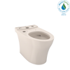 TOTO Aquia IV WASHLET+ Elongated Skirted Toilet Bowl with CEFIONTECT, Sedona Beige, Vitreous China, CT446CEGNT40#12