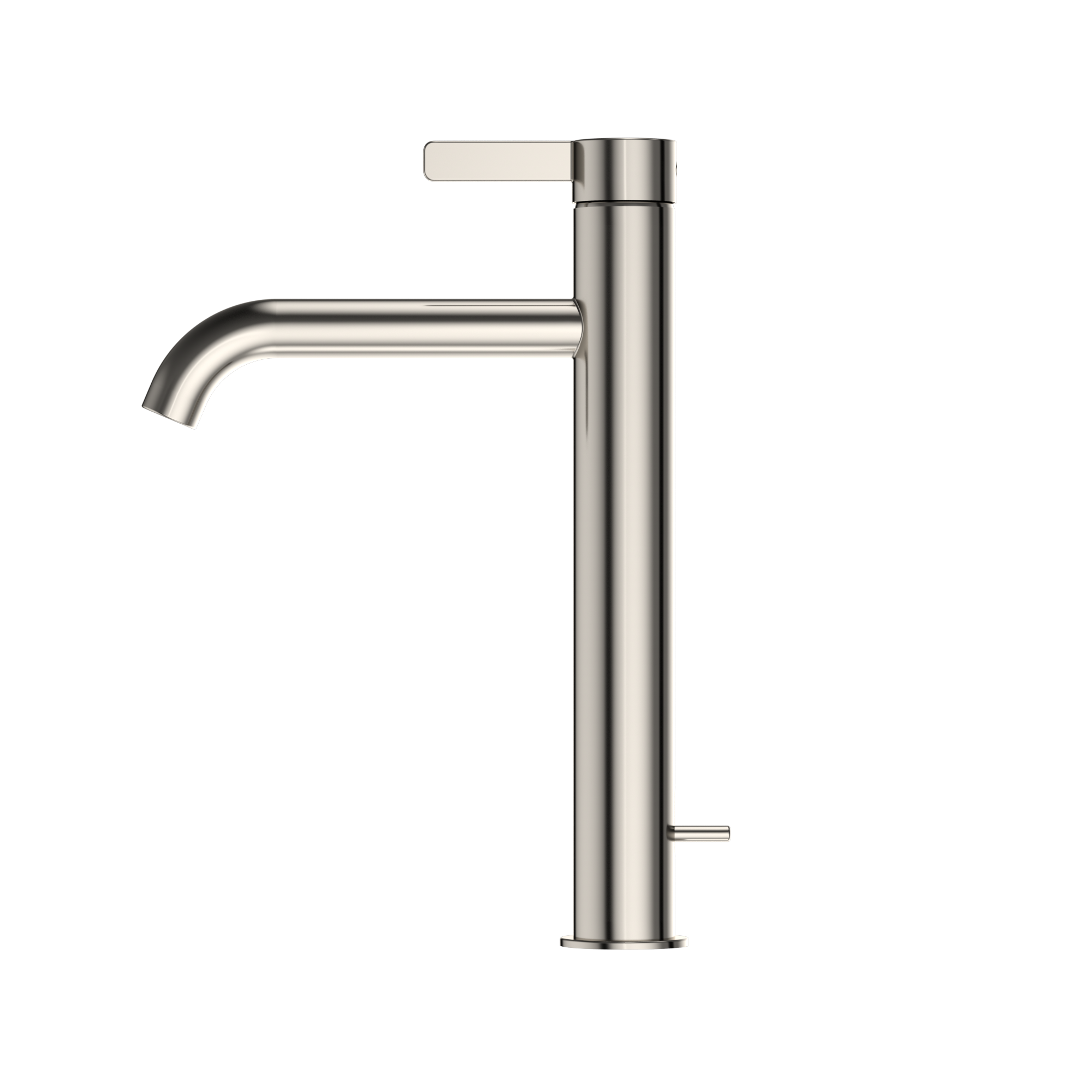 TOTO GF 1.2 GPM Single Handle Vessel Bathroom Sink Faucet with COMFORT GLIDE Technology, Polished Nickel, Stainless Steel, TLG11305U#PN