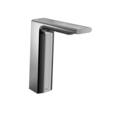 TOTO Libella Semi-Vessel ECOPOWER or AC 0.35 GPM Touchless Bathroom Faucet Spout, 20 Second On-Demand Flow, Polished Chrome, Brass, TLE23002U2#CP