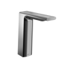 TOTO Libella Semi-Vessel AC Powered 0.35 GPM Touchless Bathroom Faucet with Thermostatic Mixing Valve, 20 Second On-Demand Flow, Polished Chrome, Brass, T23M32AT#CP