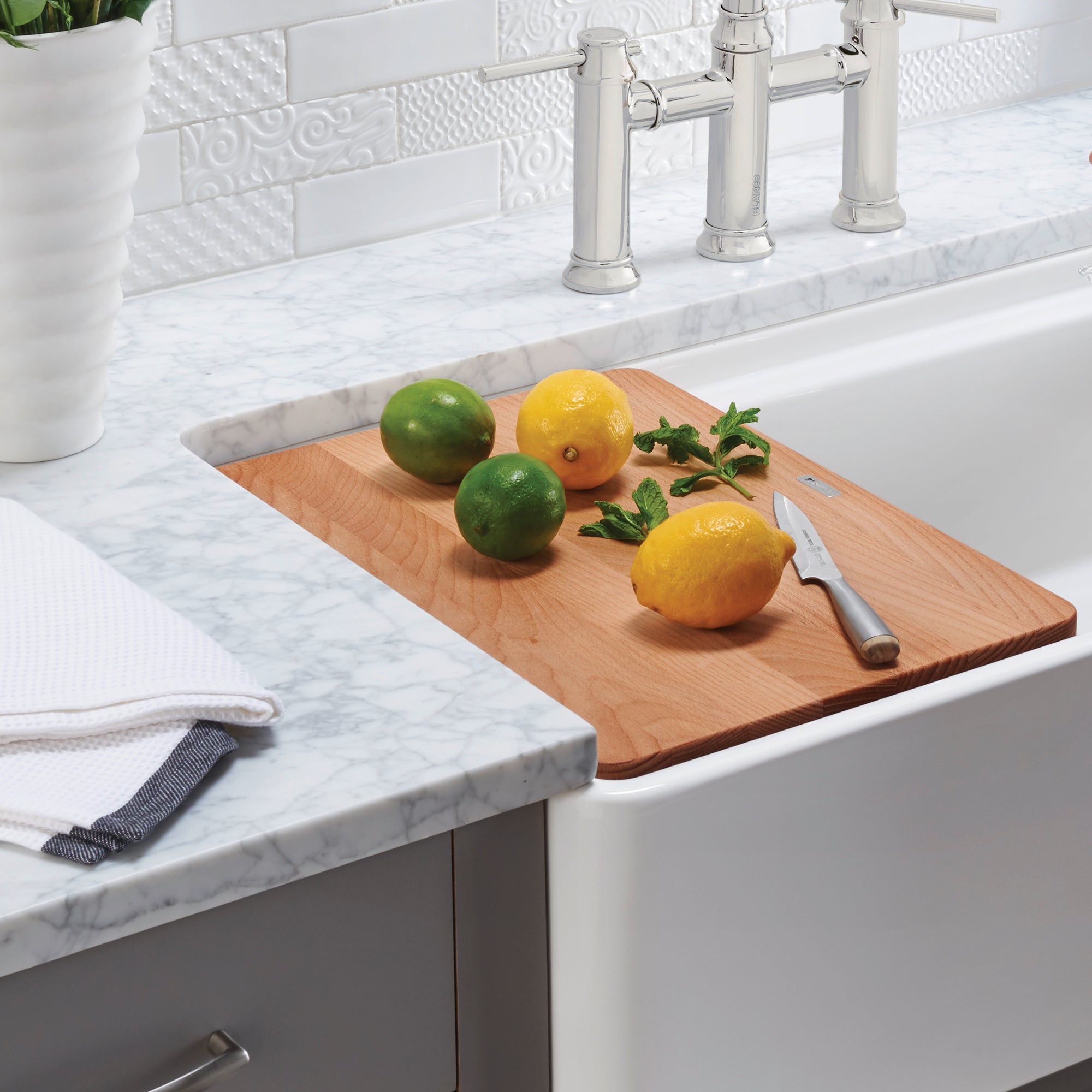 Blanco Profina Beechwood Cutting Board, Beech Wood, 234689
