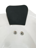 Eago 59" Acrylic Corner Neo-angle Round Bathtub, White, AM161-L