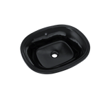 TOTO Maris 17-5/8" x 14-9/16" Oval Undermount Bathroom Sink, Ebony, Vitreous China, LT483#51