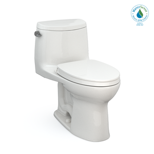 Alternate Image for TOTO UltraMax II One-Piece Elongated 1.28 GPF Universal Height Toilet with CEFIONTECT and SS124 SoftClose Seat, WASHLET+ Ready, Colonial White, Vitreous China|Plastic, MS604124CEFG#11