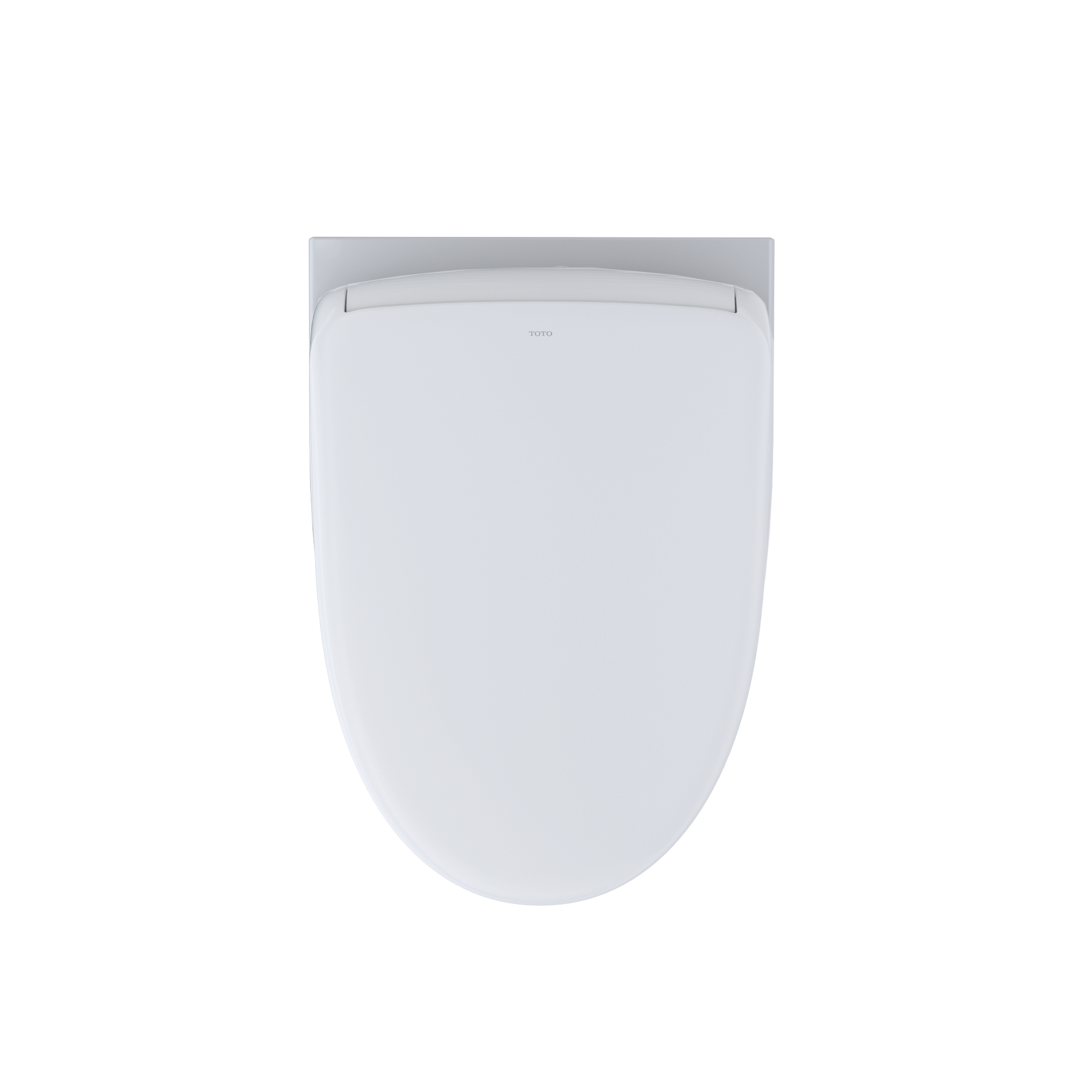 TOTO WASHLET+ EP Wall-Hung Elongated Toilet with S7 Contemporary Bidet Seat and DuoFit In-Wall 0.9 and 1.28 GPF Dual-Flush Tank System, Matte Silver, Vitreous China|Plastic, CWT4284726CMFG#MS