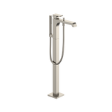 TOTO GC Single-Handle Free Standing Tub Filler with Handshower, Brushed Nickel, Brass, TBG08306U#BN