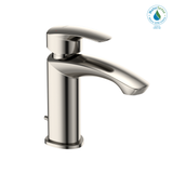 TOTO GM 1.2 GPM Single Handle Bathroom Sink Faucet with COMFORT GLIDE Technology, Polished Nickel, Brass, TLG09301U#PN