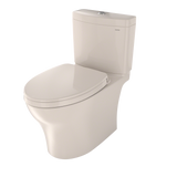 TOTO Aquia IV WASHLET+ Two-Piece Elongated Dual Flush 1.28 and 0.9 GPF Toilet with CEFIONTECT, Sedona Beige, Vitreous China, MS446124CEMGN#12