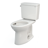 TOTO Drake Two-Piece Elongated 1.6 GPF Universal Height TORNADO FLUSH Toilet with CEFIONTECT, Colonial White, Vitreous China, CST776CSFG#11