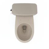 TOTO Drake Two-Piece Round 1.6 GPF Universal Height TORNADO FLUSH Toilet with CEFIONTECT, Bone, Vitreous China, CST775CSFG#03