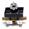 ALFI brand AB5501-PC Polished Chrome Shower Valve Mixer with Square Lever Handle, Brass