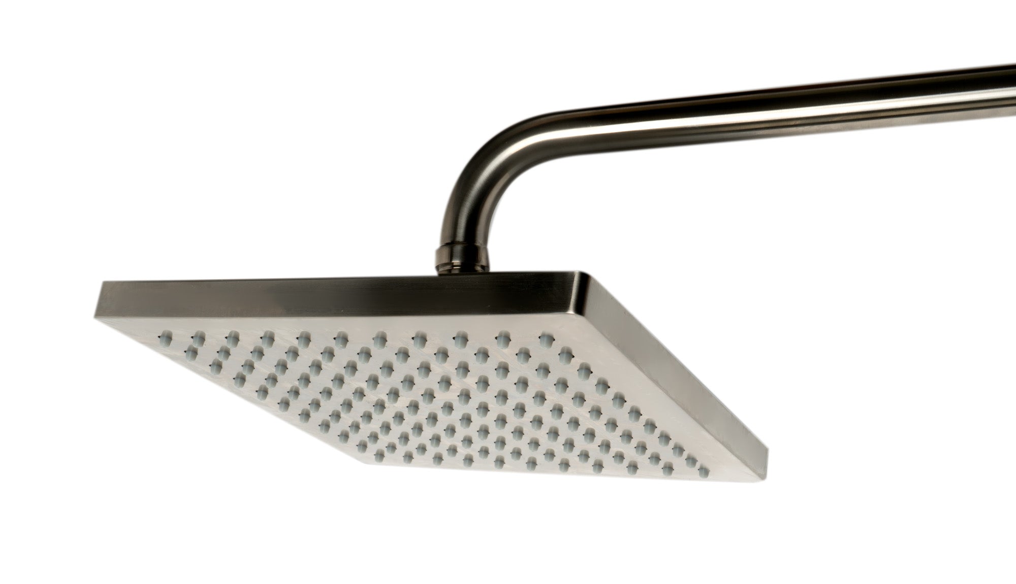 ALFI brand AB2862-BN Brushed Nickel Square Style Thermostatic Exposed Shower Set, Brass