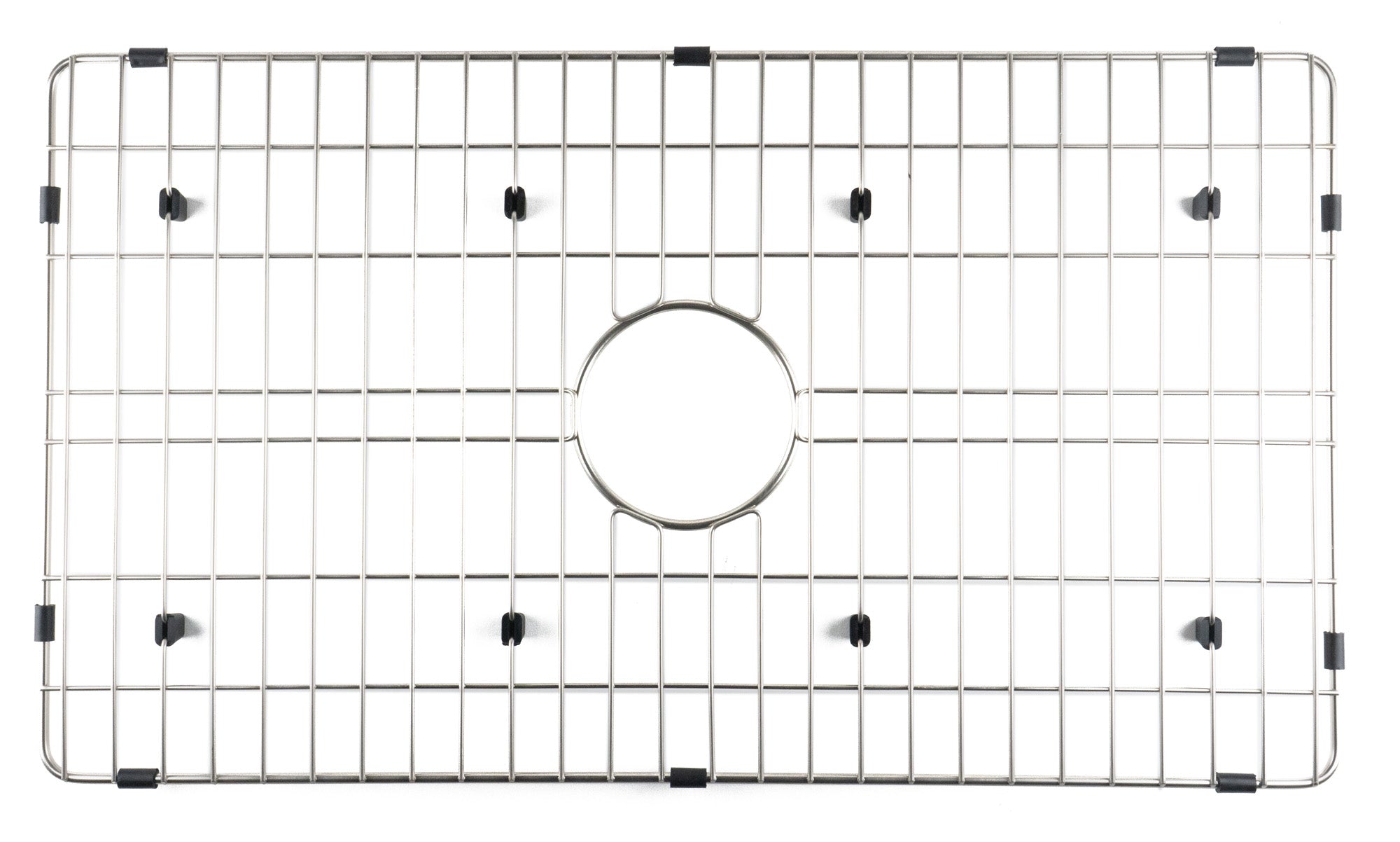 ALFI brand Grey, ABGR30 Solid Stainless Steel Kitchen Sink Grid for ABF3018 Sink