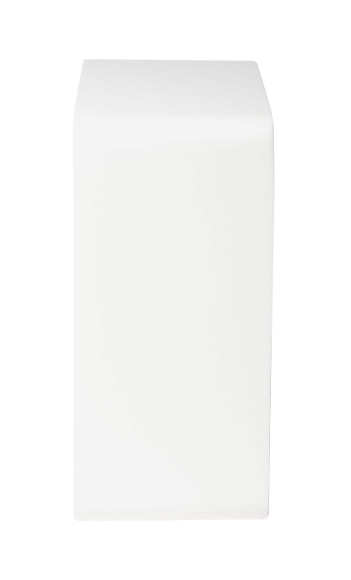 ALFI brand ABST55 White Matte Solid Surface Resin Bathroom / Shower Stool